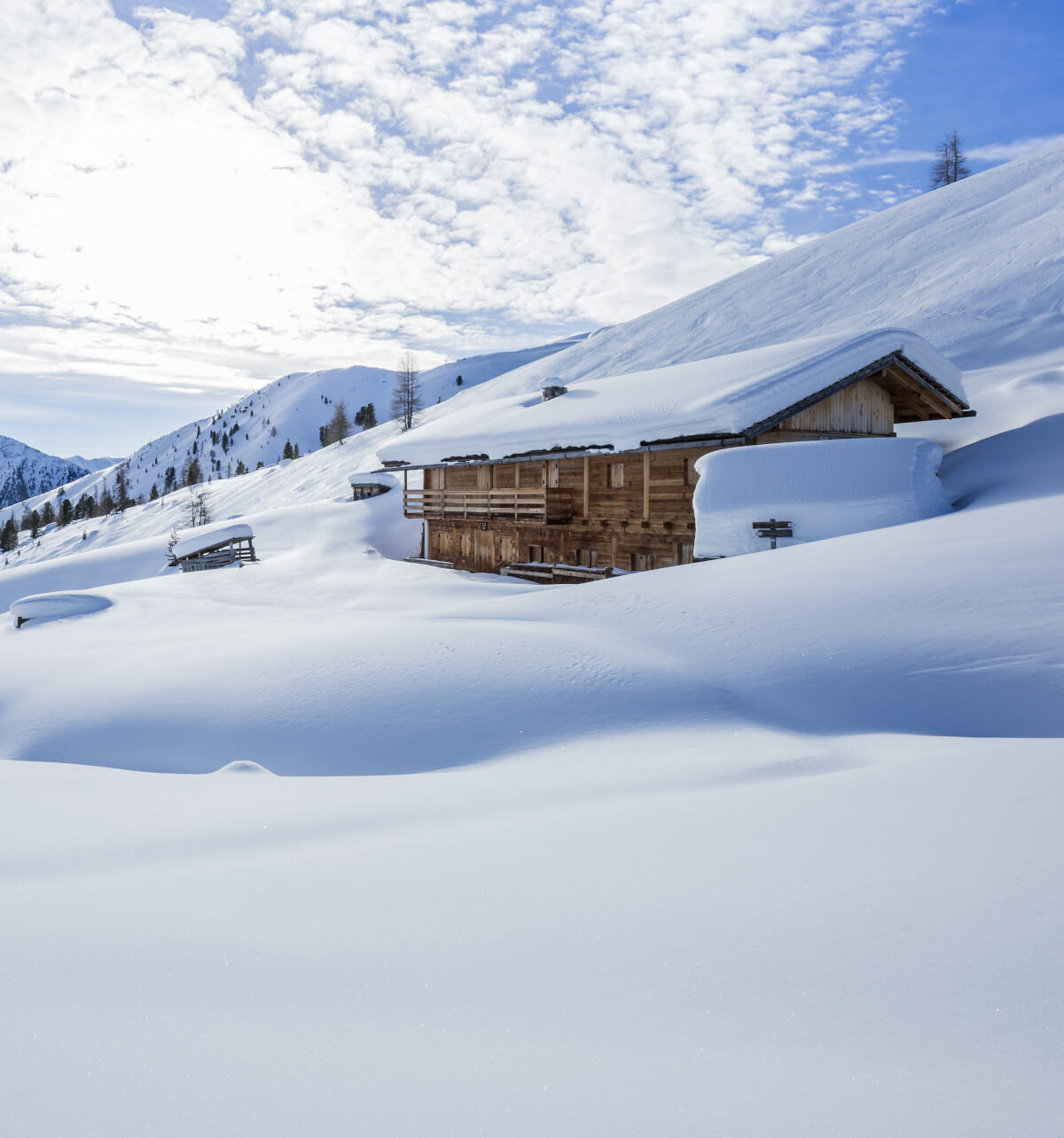Wintermärchen in Gsies